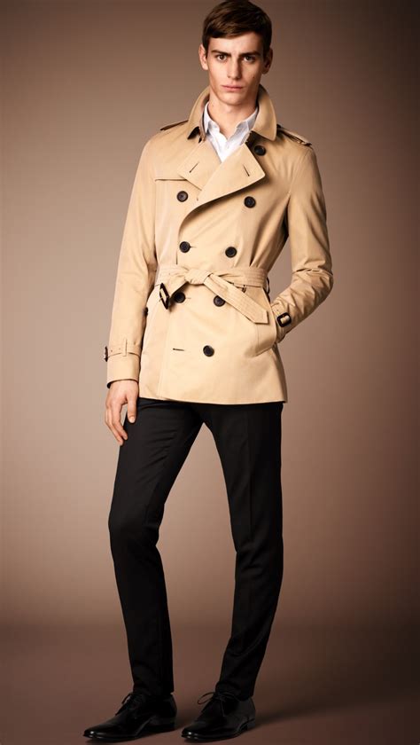 trench burberry uomo casual|Trench Coats for Men .